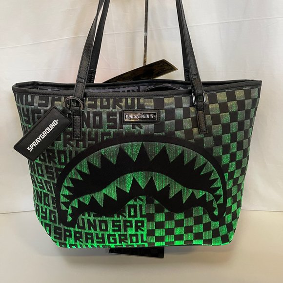 New Sprayground Fiber Optic Lightshow Tote - Picture 11 of 16